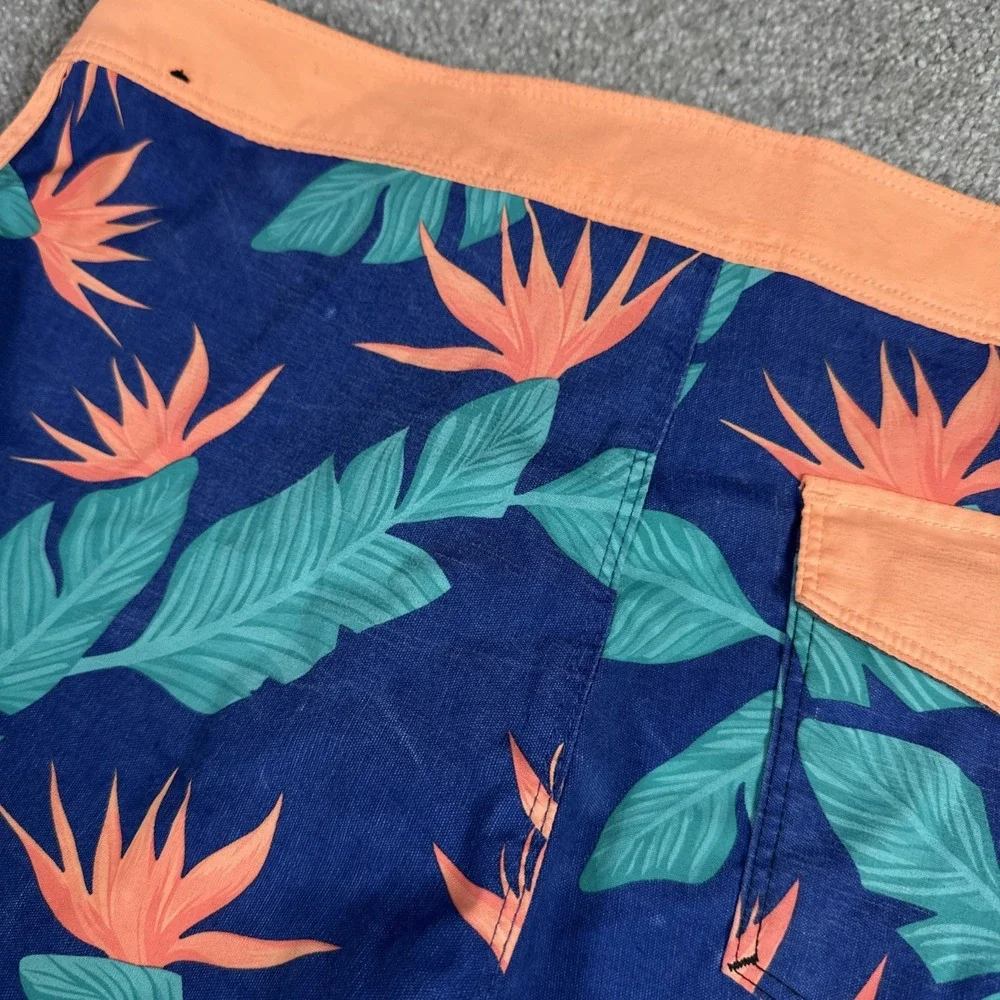 Boy's Youth‎ Hurley 2-Way Stretch Board Shorts Swim Tropical Surf